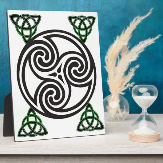 Celtic Knots Plaque Fotoplatte (Seite)