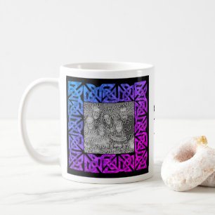 Celtic Knots Rainbow Personalisiertes Foto Kaffeetasse