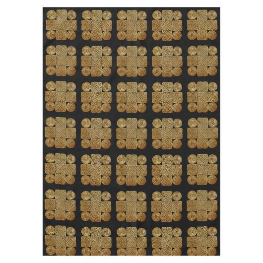 Celtic Knotwork Cross  Tischdecke (Vorderseite)