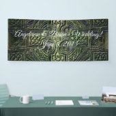 Celtic knotwork wedding rezeptor banner (Messe)