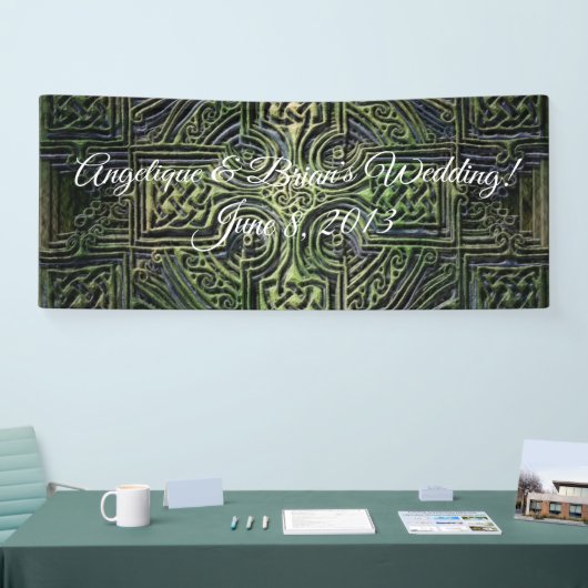 Celtic knotwork wedding rezeptor banner (Messe)