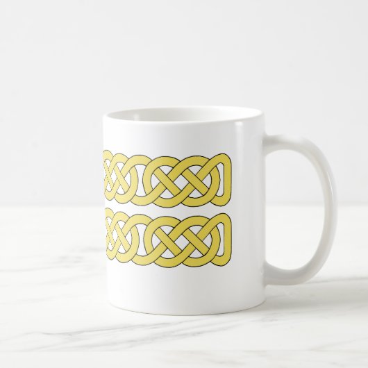 Celtic Knüpfarbeit Band Kaffeetasse (Rechts)