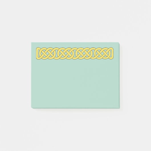 Celtic Knüpfarbeit Band Post-it Klebezettel (Vorderseite)