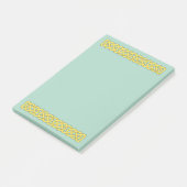 Celtic Knüpfarbeit Band Post-it Klebezettel (angewinkelt)