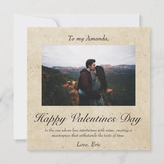 Celtic Knüpfarbeit Blue and Gold Heft Flat Card (Rückseite)