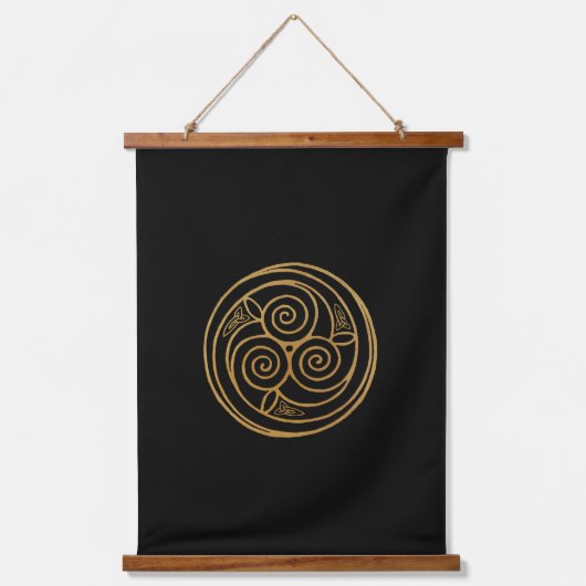 Celtic Knüpfarbeit Designs Set Wandteppich Mit Holzrahmen (Vorderseite)