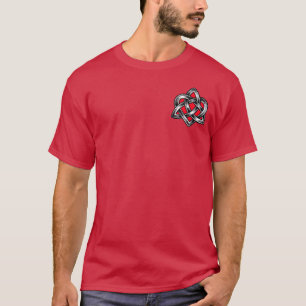 Celtic Knüpfarbeit Faithful Heart Shirt
