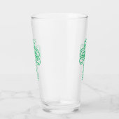 Celtic Knüpfarbeit Kleeblatt Glas (Rechts)