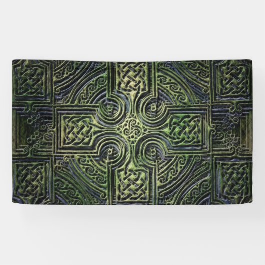 Celtic Knüpfarbeit St. Patrick's Day Banner (Horizontal)