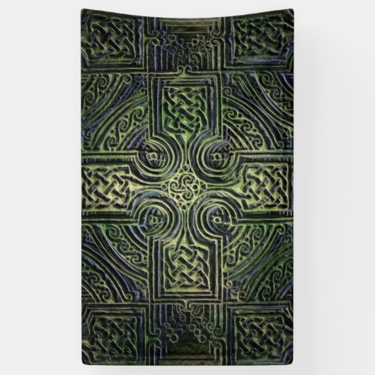 Celtic Knüpfarbeit St. Patrick's Day Banner (Vertikal)