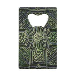 Celtic Knüpfarbeit St. Patrick's Day Geldbeutel Flaschenöffner