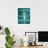 Celtic Lady of the Lake Fine Art Print Poster (Heimbüro)