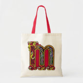 Celtic Letter 'M' - Bag Tragetasche (Vorne)