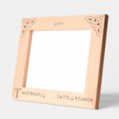 Celtic Letter T Individuelle Name Geätzte Rahmen (Links)