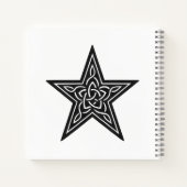 Celtic Libra Waage von BurnsInHell Notizblock (Rückseite)