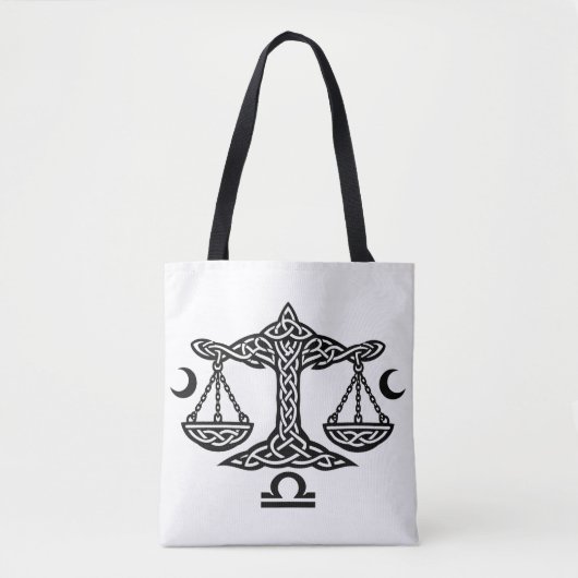    Celtic Libra Waage von BurnsInHell Tasche (Vorderseite)