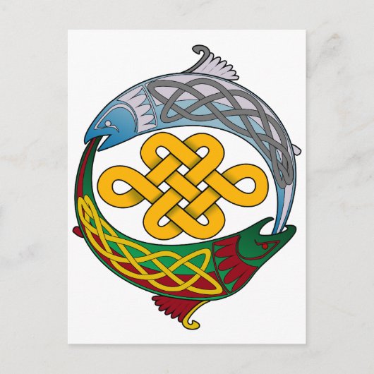 Celtic Lmon Postkarte (Vorderseite)