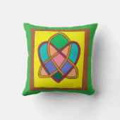 Celtic Love Knot cushion Kissen (Rückseite)