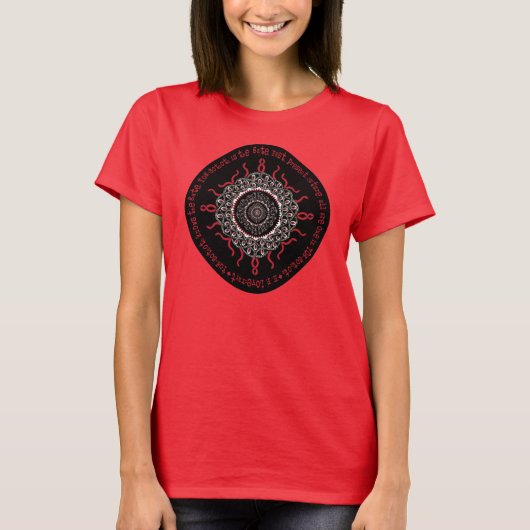 Celtic Lovecraftian kosmische Monster-Gottheit T-Shirt (Vorderseite)