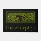 Celtic Magic - The Great Tree Personalisiert Fußmatte (Vorderseite)