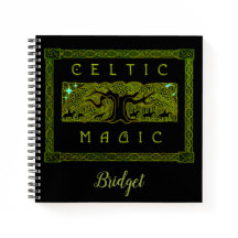 Celtic Magic - The Great Tree Spiral Notebook
