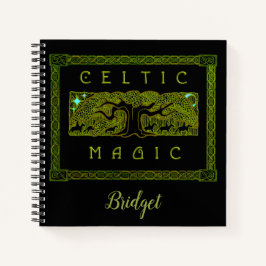 Celtic Magic - The Great Tree Spiral Notebook Notizblock