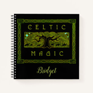 Celtic Magic - The Great Tree Spiral Notebook Notizblock