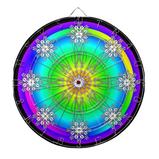 Celtic Mandala Dartscheibe (vorne)