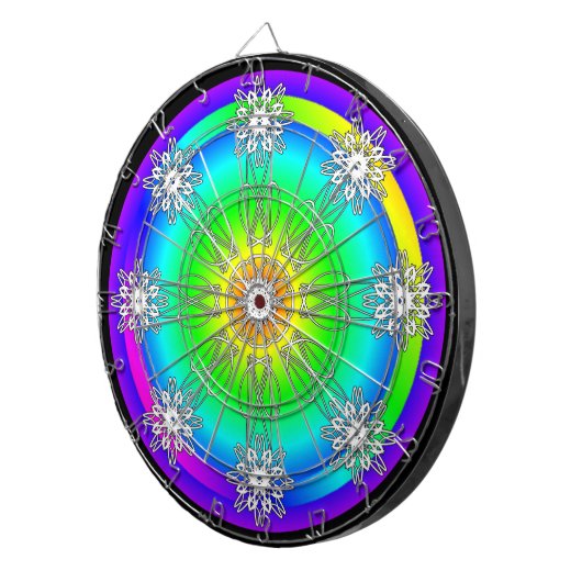 Celtic Mandala Dartscheibe (Vorderseite rechts)