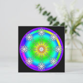 Celtic Mandala Karte (Stehend Vorderseite)