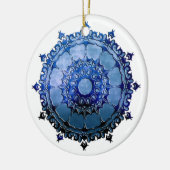 Celtic Mandala Keramik Ornament (Links)
