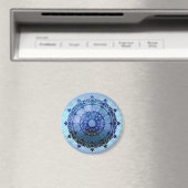 Celtic Mandala Magnet (In Situ (Geschirrspüler))