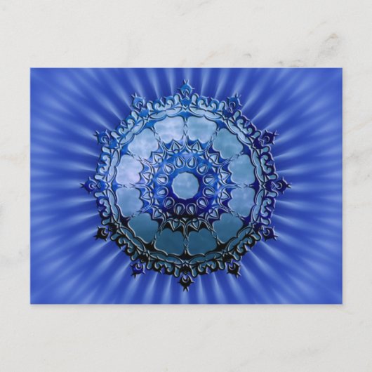 Celtic Mandala Postkarte (Vorderseite)