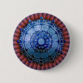 Celtic Mandala | rot Button (Vorderseite)