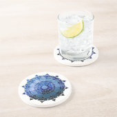 Celtic Mandala Sandstein Untersetzer (Seite)