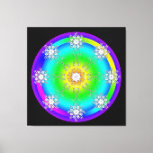 Celtic Mandala Stretched Canvas Print Leinwanddruck (Vorderseite)