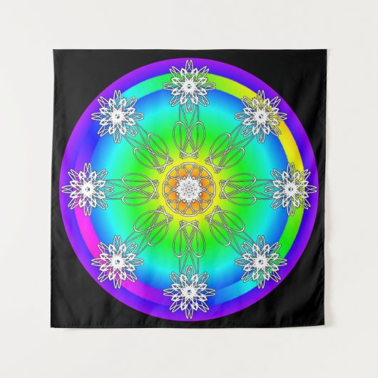 Celtic Mandala Tapestry Wandteppich (Vorderseite)