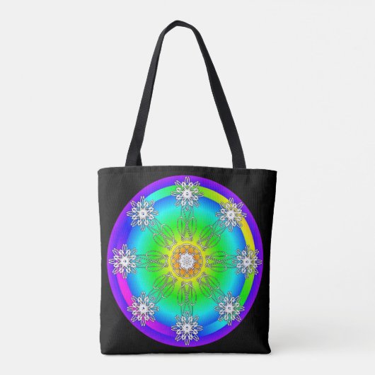 Celtic Mandala Tote Bag Tasche (Rückseite)
