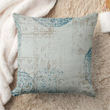 Celtic Mandala White Blue Pattern