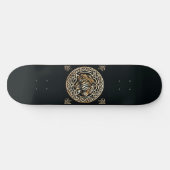 Celtic Maned Tiger Skateboard (Horizontal)