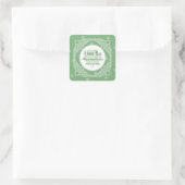 Celtic Mist Square Danke Stickers (Tasche)