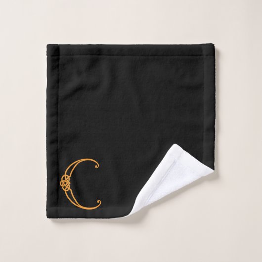 Celtic Monogram C Waschlappen (Waschlappen)