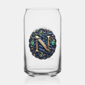 Celtic Monogram Can Glass Set Dosenglas (Rückseite)