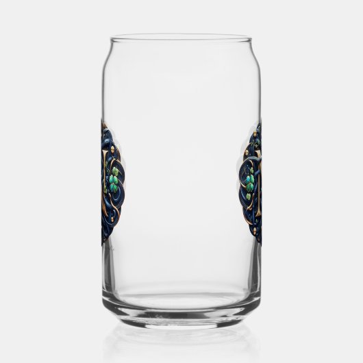 Celtic Monogram Can Glass Set Dosenglas (Rechts)