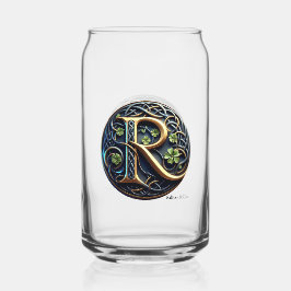 Celtic Monogram Can Glass Set Dosenglas