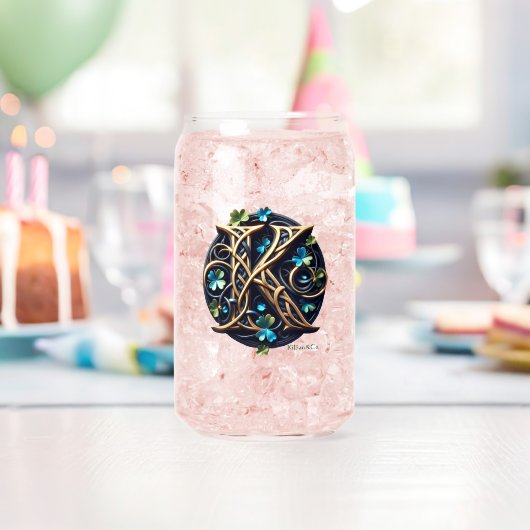 Celtic Monogram Can Glass Set Dosenglas (Insitu (Geburtstag))