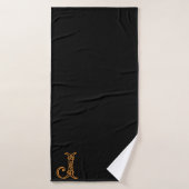 Celtic Monogram J Badehandtuch (Badehandtuch)