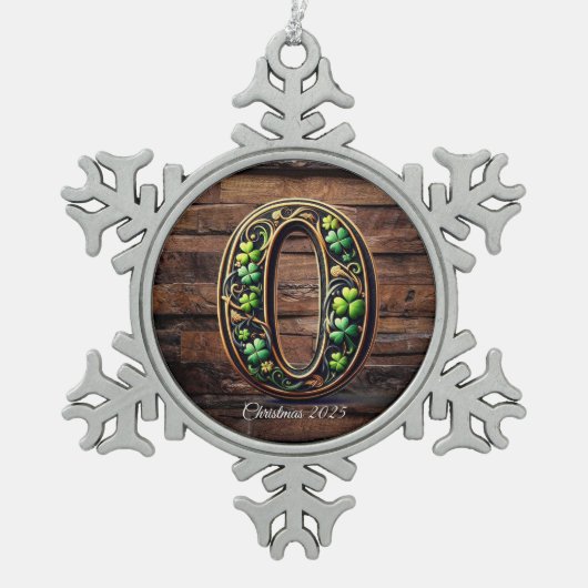 Celtic monogram letter ornament (Vorderseite)
