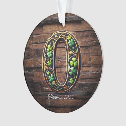 Celtic monogram letter ornament (Vorderseite)