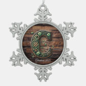 Celtic monogram letter ornament (Vorderseite)